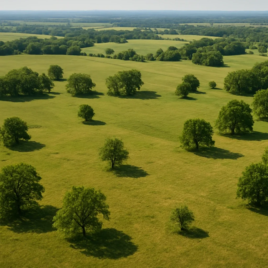 Rural acreage in Oklahoma County