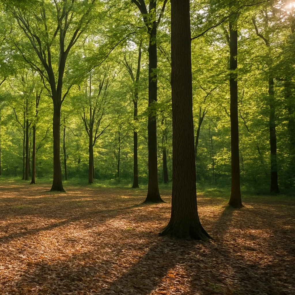 Wooded land in Oklahoma County